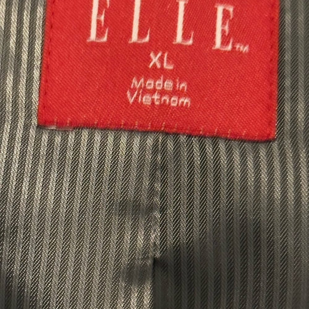 Elle Black Blazer Classic Tailored Suit Jacket - Picture 4 of 4